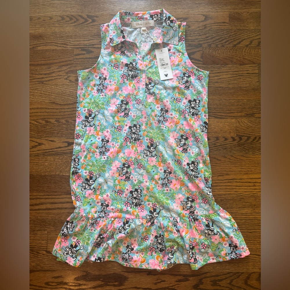 Lilly Pulitzer Hearts Disney Girls Mini Riegan NWT Size XL (12-14)